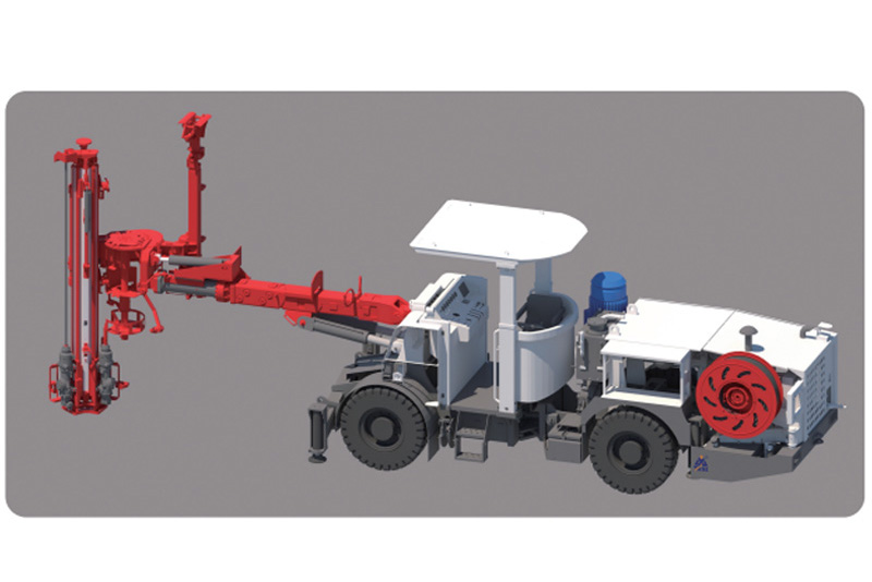 礦用液壓錨桿鉆車(chē)